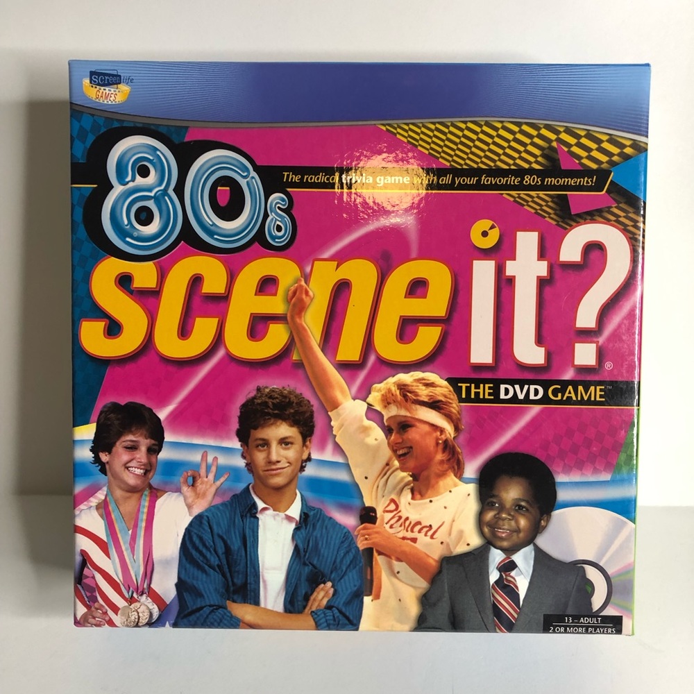 80's SCENE IT? DVD Game Complete New In Box